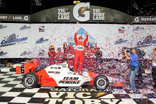 Ryan Briscoe wint IRL PEAK Indy 300 in Chicago